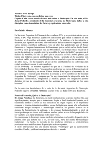 Volanta: Nota de tapa Título: Fitoterapia, una medicina que crece