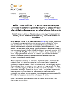 X-Rite presenta i1iSis 2, el lector automatizado para