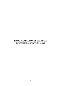 PROGRAMACIONES DE AULA DUENDES MÁGICOS 1