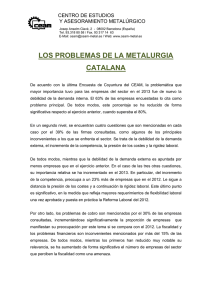 LOS PROBLEMAS DE LA METALURGIA CATALANA 2