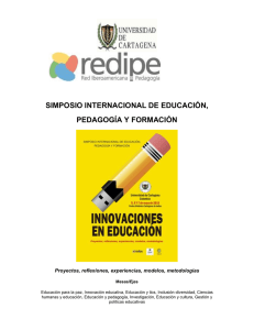 SIMPOSIO INTERNACIONAL CARTAGENA DE EDUCACION Y