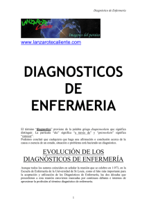 DIAGNOSTICO DE ENFERMERIA