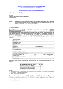 Registro de Empresas Supervisoras del OSINERGMIN