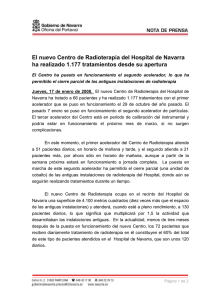 El nuevo Centro de Radioterapia del Hospital de Navarra ha