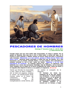 PESCADORES DE HOMBRES