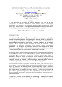 An&aacute;lisis Sensorial de Mieles: Criterios y Evaluaci&oacute;n