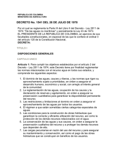 Reglamentaci&oacute;n normas relacionadas con el