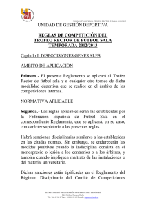 [31/07/12] reglamento de futbol sala