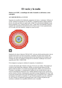 El vacío y la nada - IES Quartó de Portmany