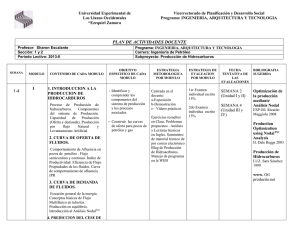 Universidad Experimental de Vicerrectorado de Planificación y Desarrollo Social Los Llanos Occidentales