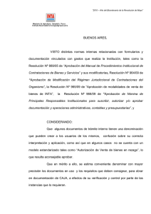 Anexo 0 - Formularios a ser utilizados por el Organismo, para