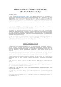 boletin informativo tecnico nº 43 (27/06/2011)