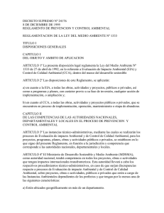 DECRETO SUPREMO N&ordm; 24176