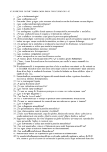 CUESTIONES DE METEOROLOGIA PARA TMI CURSO 2011