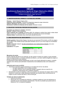 HELIO Insuficiencia Respiratoria Aguda de Origen Obstructivo (IRAO)