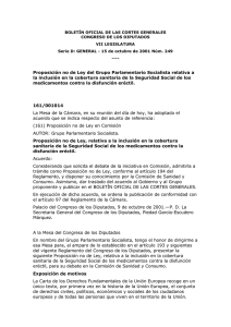 BOLETÍN OFICIAL DE LAS CORTES GENERALES CONGRESO DE LOS DIPUTADOS VII LEGISLATURA