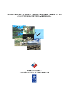CBD First National Report - Chile (Spanish version)