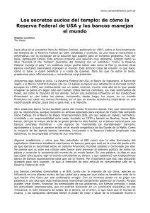 Reserva Federal y el control mundial: An&aacute;lisis y secretos