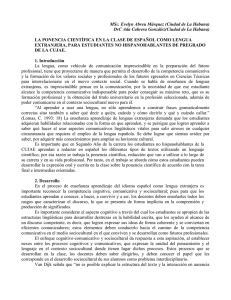 Título: ¿Cómo trabajar la temática del medio ambiente en la clase