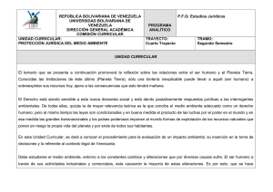 REPÚBLICA BOLIVARIANA DE VENEZUELA P.F.G: Estudios Jurídicos UNIVERSIDAD BOLIVARIANA DE