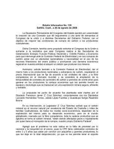 Boletín Informativo 138 - Congreso del Estado de Coahuila