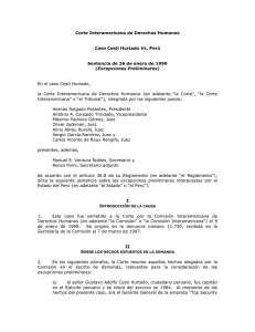 VI - Corte Interamericana de Derechos Humanos