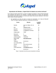 IMPORTAR INVENTARIOS DE Excel® A CAJA 2