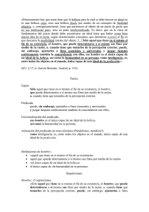 «Primeramente hay que notar bien que la belleza para - Sdf