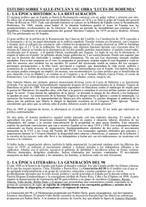 Valle y Luces de bohemia