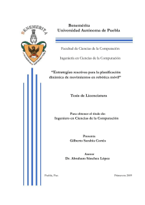 Benemérita Universidad Autónoma de Puebla “Estrategias Tesis de Licenciatura