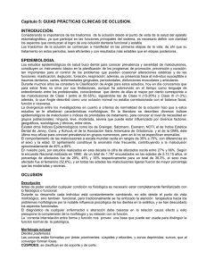 GUIAS PRACTICAS CLINICAS DE OCLUSION