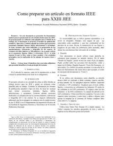 Formato Paper IEEE - Departamento de Automatización y Control