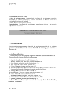 [CP_06732] Seguridad  de  Edificios  Judiciales  y ... Comunidad Autónoma de Euskadi. Expediente nº: