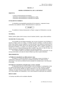 Dpto.de Física y Química I.E.S. Inca Garcilaso. Montilla. PRÁTICA 5