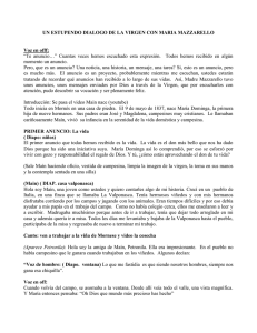 un estupendo dialogo de la virgen con maria mazzarello
