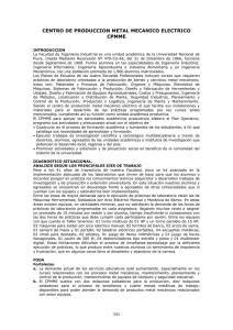 Metal mecanica y Eléctrica - Universidad Nacional de Piura