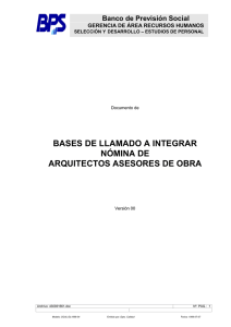 R.D. N 29-5 Bases_Interesados en integrar Nomina de Arquitectos