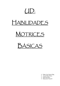 HABILIDADES MOTRICES BÁSICAS
