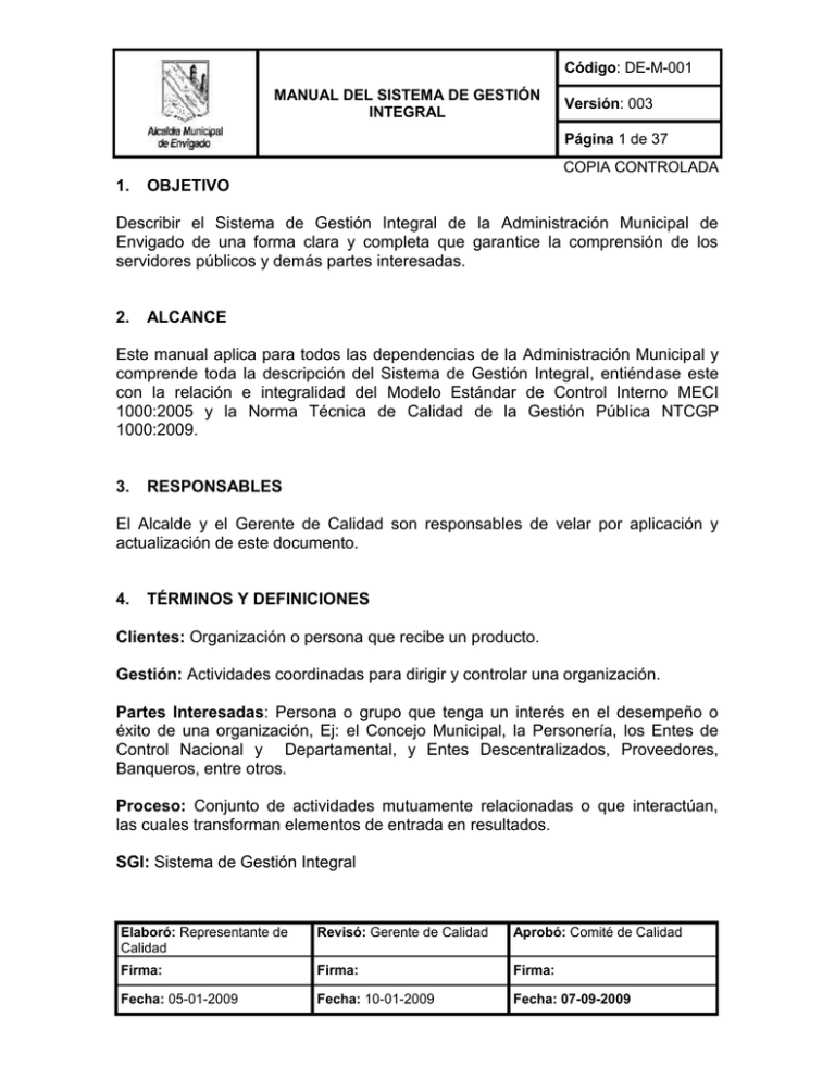 1 OBJETIVO