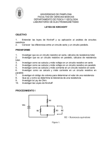 UNIVERSIDAD DE PAMPLONA FACULTAD DE CIENCIAS BASICAS DEPARTAMENTO DE FISICA Y GEOLOGIA