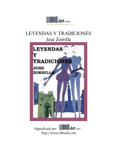 Zorilla, José - Leyendas y tradiciones