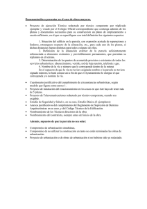 Documentación de Obras Mayores - Ayuntamiento de Cabañas de