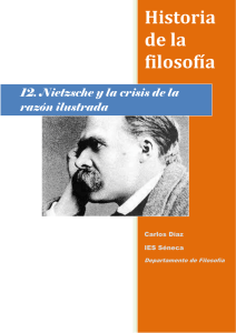 12. Nietzsche y la crisis de la razón ilustrada