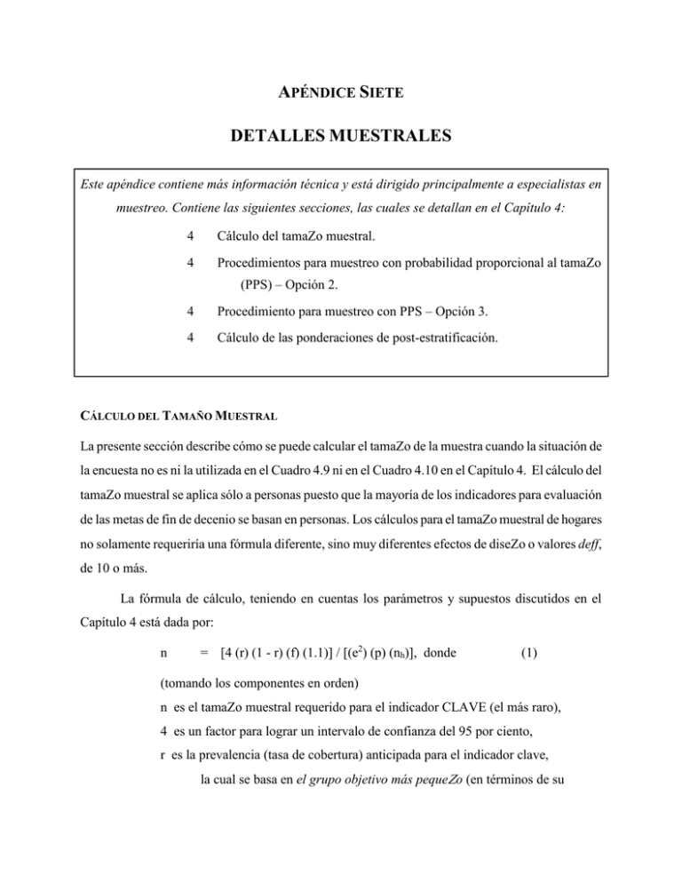 APPENDIX SEVEN