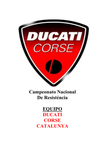 Campeonato Nacional De Resisténcia EQUIPO DUCATI CORSE