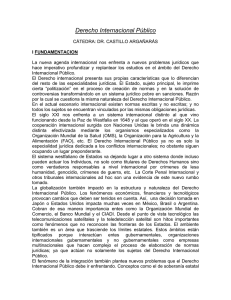derecho internacional p&uacute;blico - Facultad de Derecho
