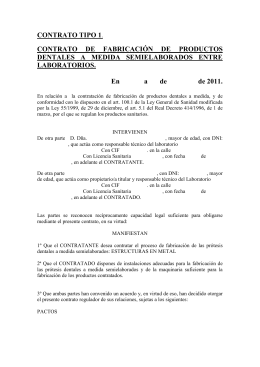 Contrato de prestacion de servicios musicales que presenta 