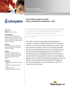 WriteImage CEP Caixa Galicia migra con éxito toda su