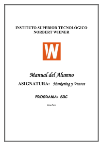 VENTAS-Y-MARKETING - Instituto Norbert Wiener