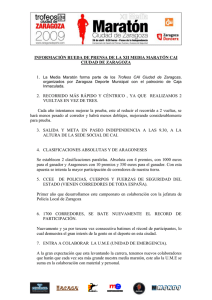 Dossier de Prensa - Zaragoza Deporte Municipal
